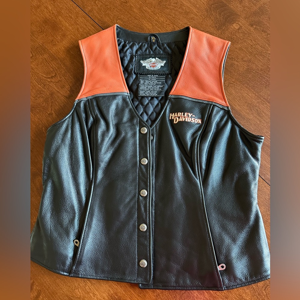 Harley-Davidson Ladies Leather Vest